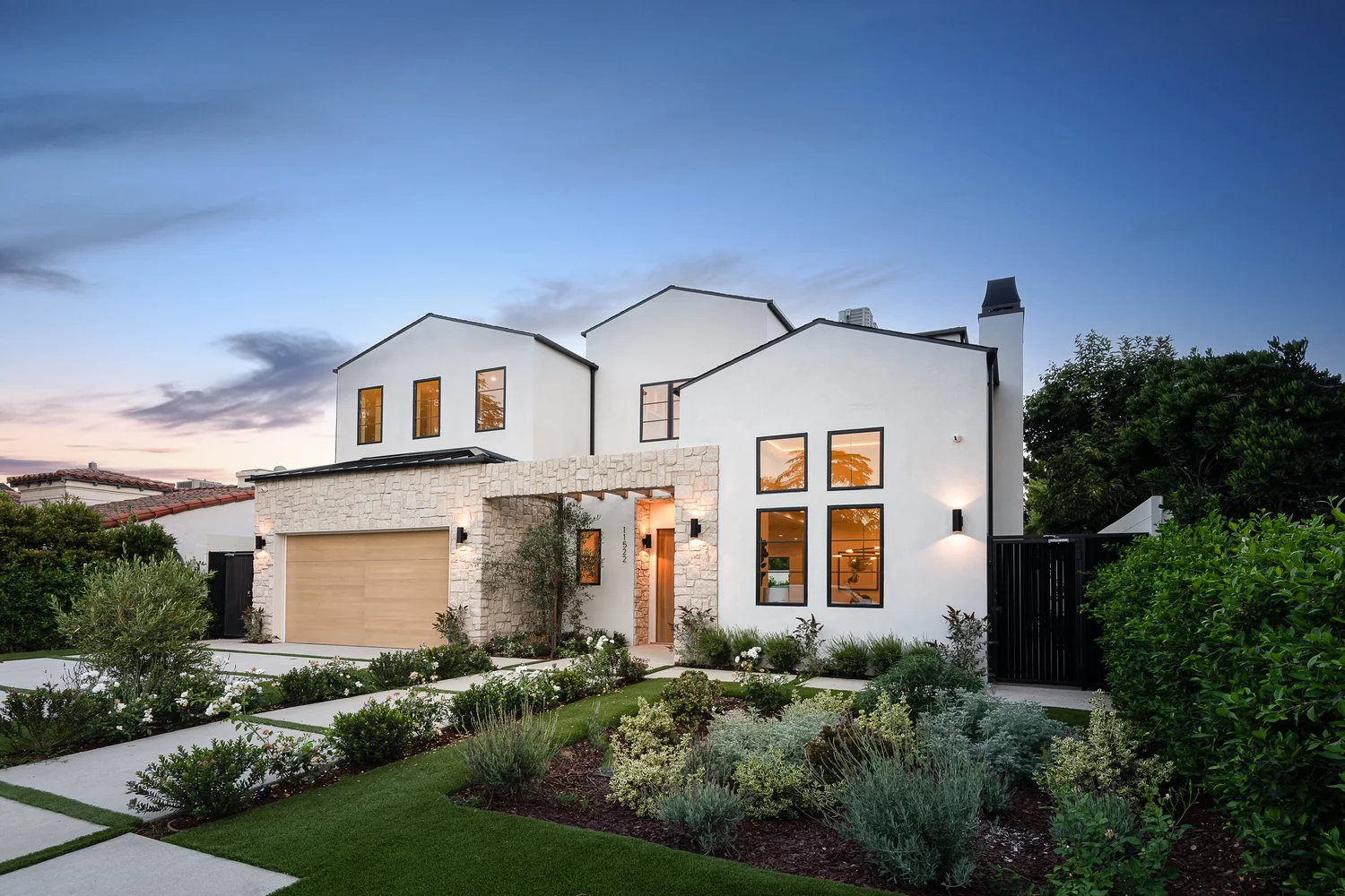 Luxury home exterior